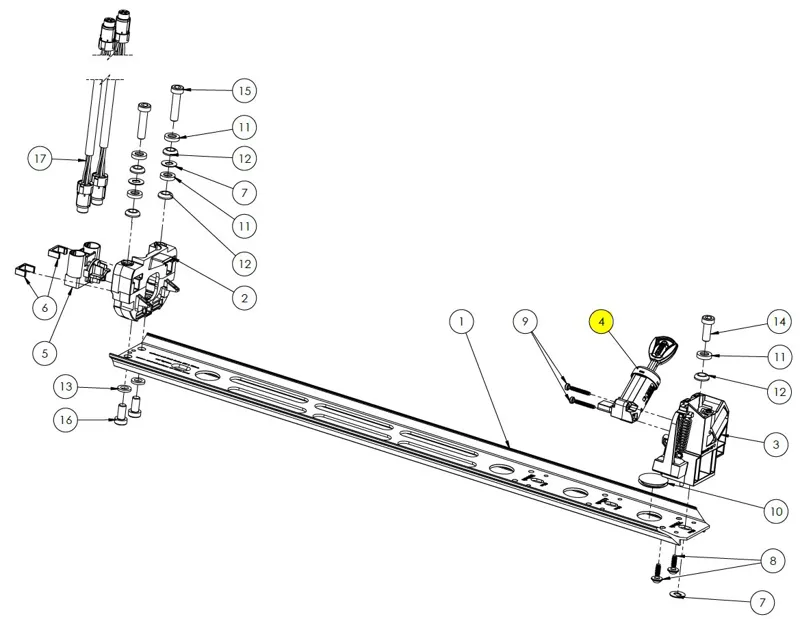 Cube Battery Cylinder Lock Horizont Kathmandu 750 - 3410